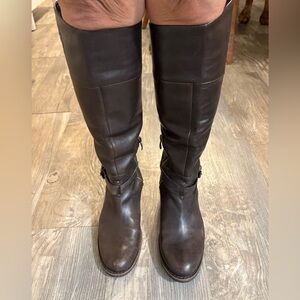 Vince Camuto Dark Brown Over the Knee Boots